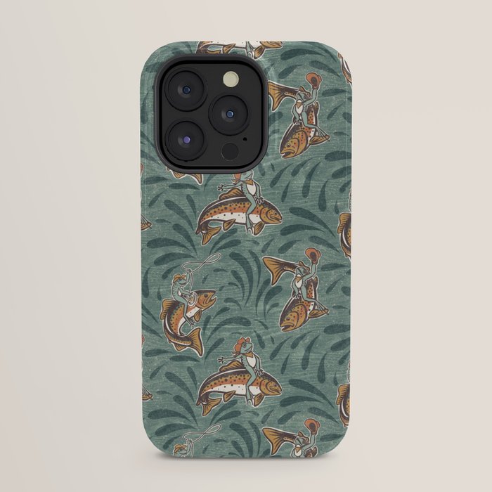 Rodeo Frogs - Green iPhone Case Gallery Image 23