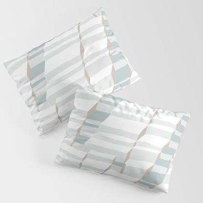 City life always up soft grey Pillow Sham Gallery Image 3