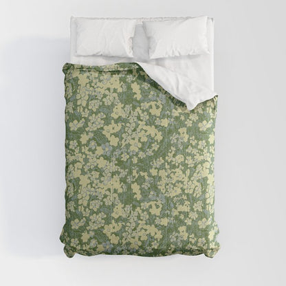 Nostalgia (Green-Blue) Comforter Gallery Image 3