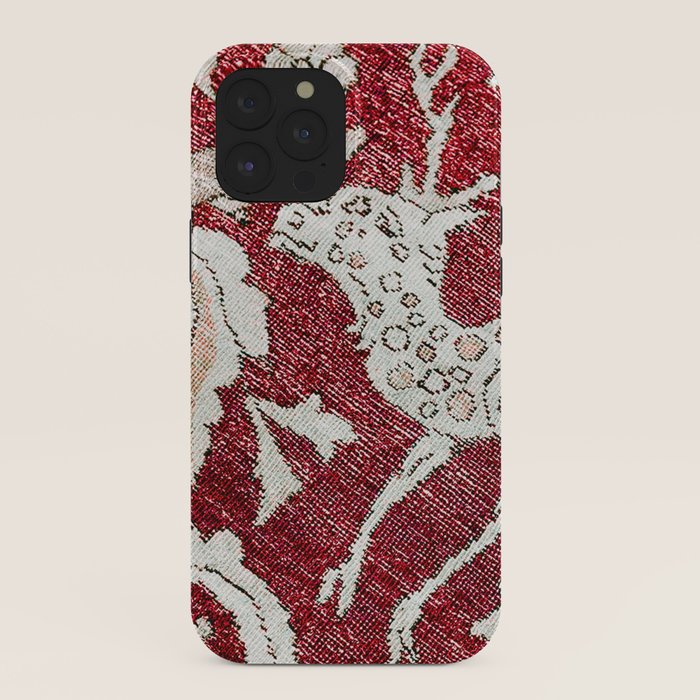 Spotted Fawn From Antique Persian Animal Rug Print iPhone Case Gallery Image 40