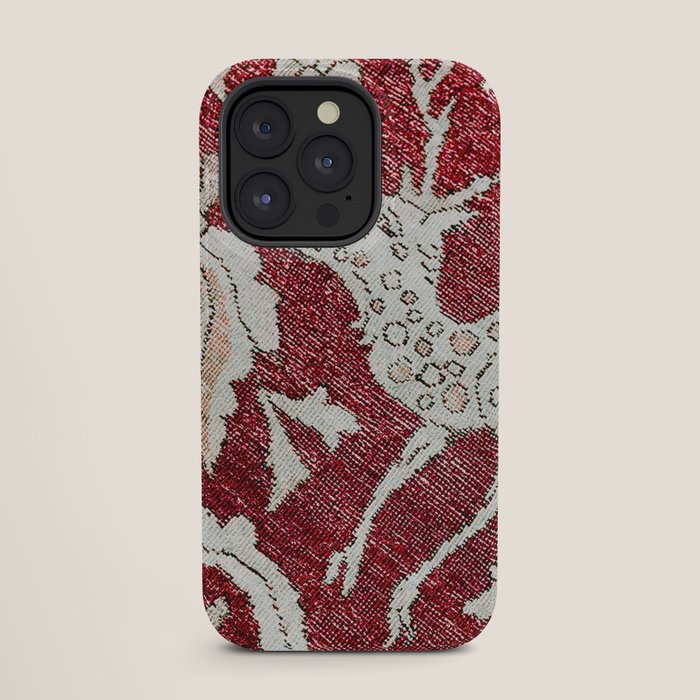 Spotted Fawn From Antique Persian Animal Rug Print iPhone Case Gallery Image 27
