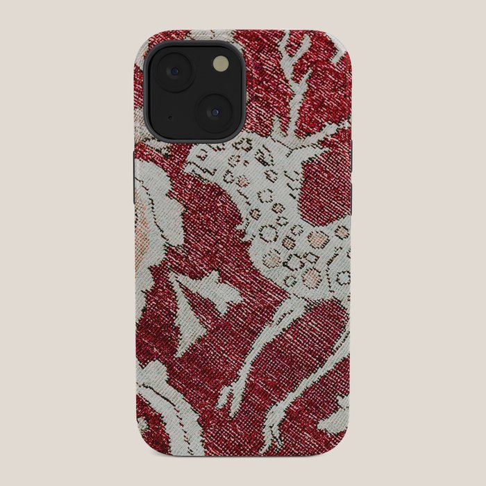 Spotted Fawn From Antique Persian Animal Rug Print iPhone Case Gallery Image 34
