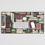 Cassettes, VHS and Video Games Desk Mat Gallery Image 1