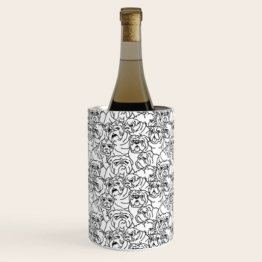 Oh English Bulldog Wine Chiller Gallery Image 1
