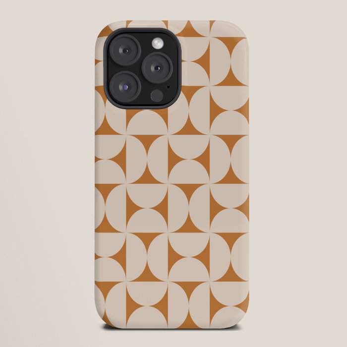 Bauhaus Mid Century Modern Geometric Pattern IX iPhone Case Gallery Image 20