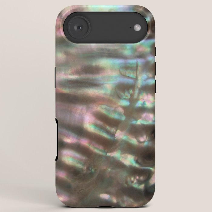 Shimmery Greenish Pink Abalone Mother of Pearl iPhone Case Gallery Image 6