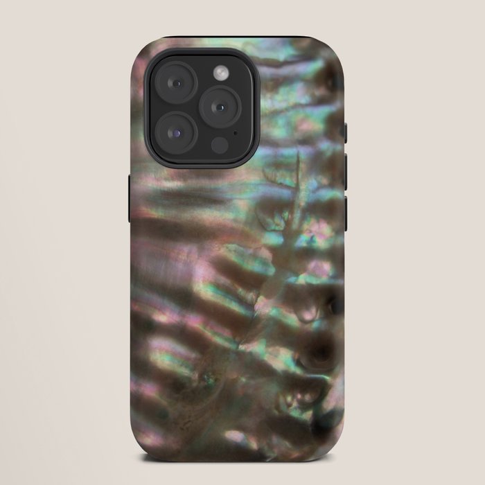 Shimmery Greenish Pink Abalone Mother of Pearl iPhone Case Gallery Image 11