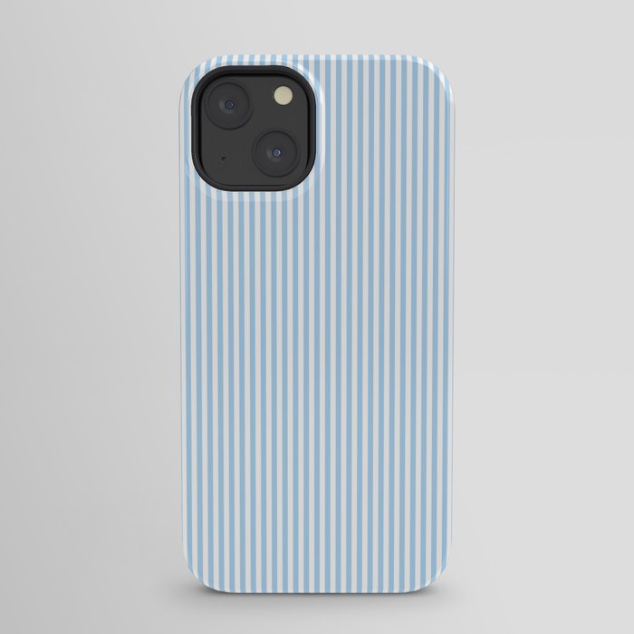 Chambray Blue Seersucker Stripe iPhone Case Gallery Image 29