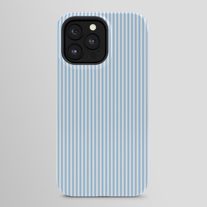 Chambray Blue Seersucker Stripe iPhone Case Gallery Image 32