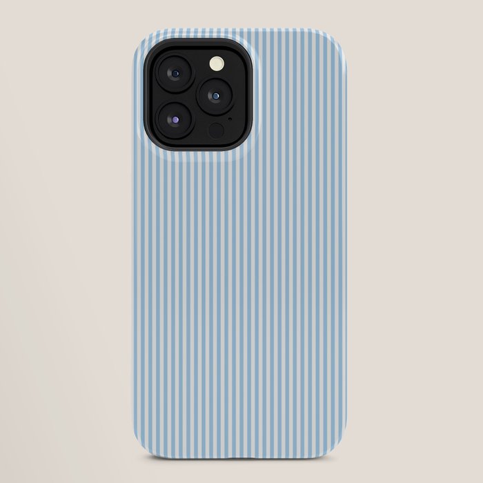 Chambray Blue Seersucker Stripe iPhone Case Gallery Image 28