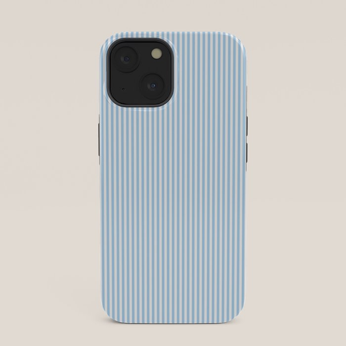 Chambray Blue Seersucker Stripe iPhone Case Gallery Image 33