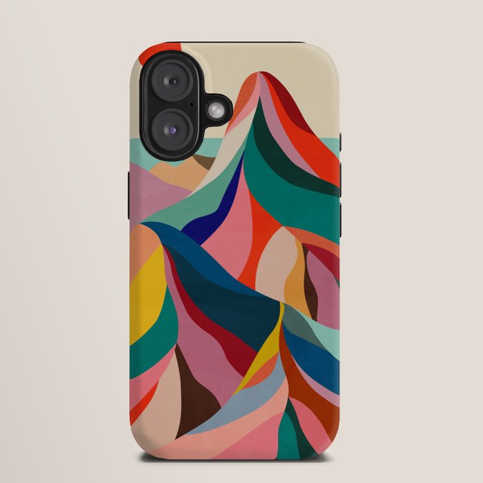 Rainbow mountains iPhone Case Gallery Image 9