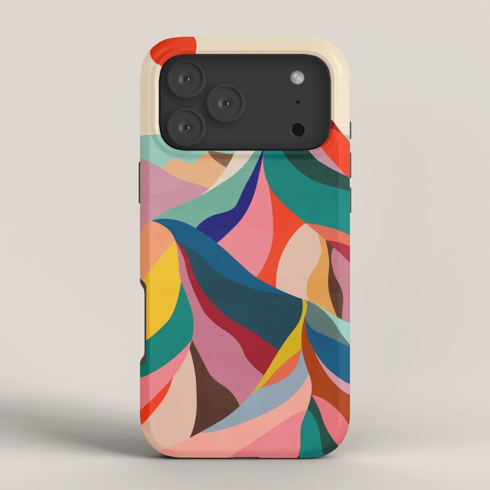 Rainbow mountains iPhone Case Gallery Image 4
