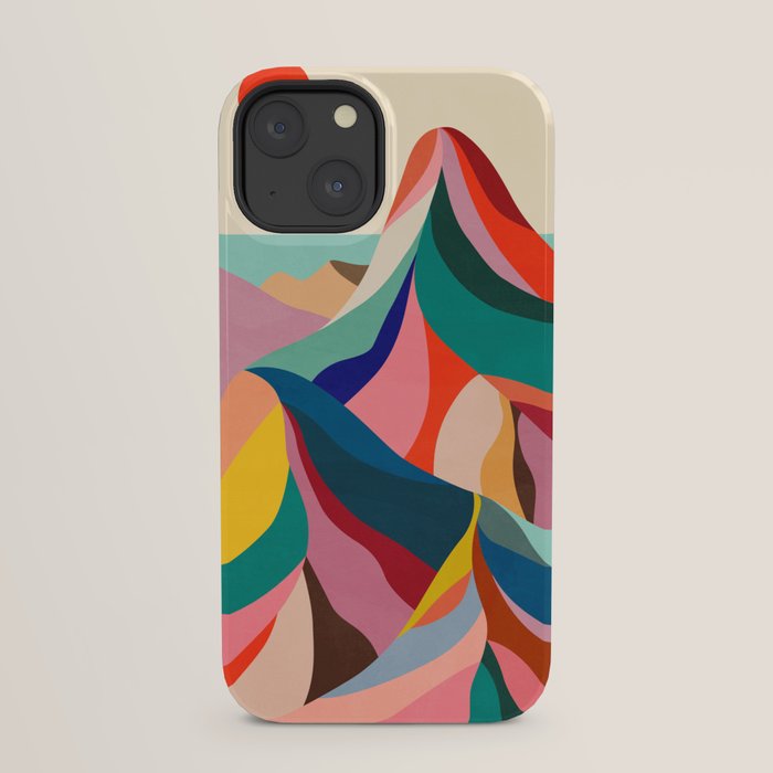 Rainbow mountains iPhone Case Gallery Image 21