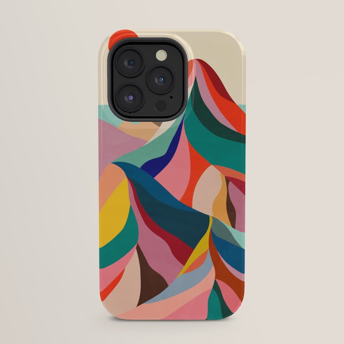 Rainbow mountains iPhone Case Gallery Image 23