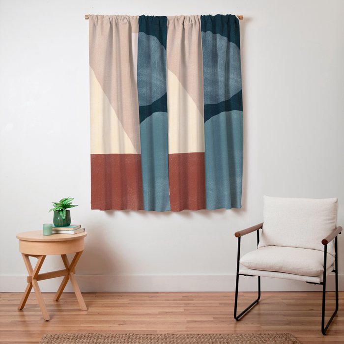 Abstract Geometric 20 Window Curtain Gallery Image 3