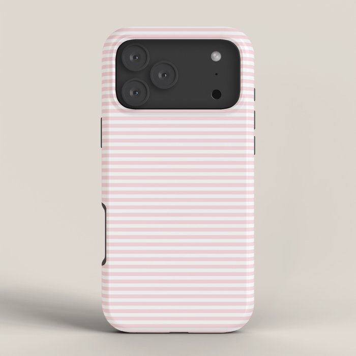 Baby Pink Stripe iPhone Case Gallery Image 4