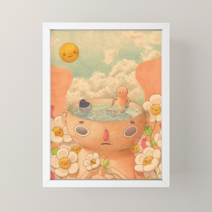 Mind on Break Mini Art Print Gallery Image 4