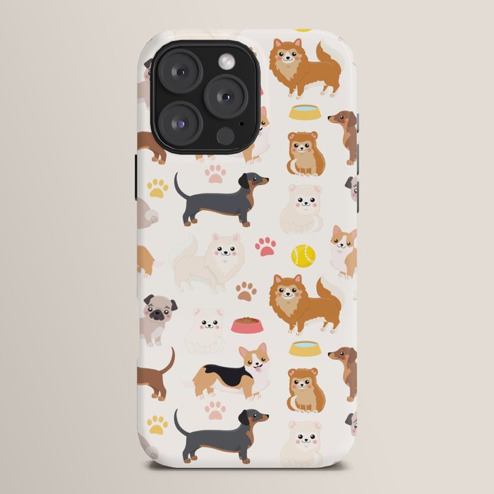 Cute Dog Pattern iPhone Case Gallery Image 16