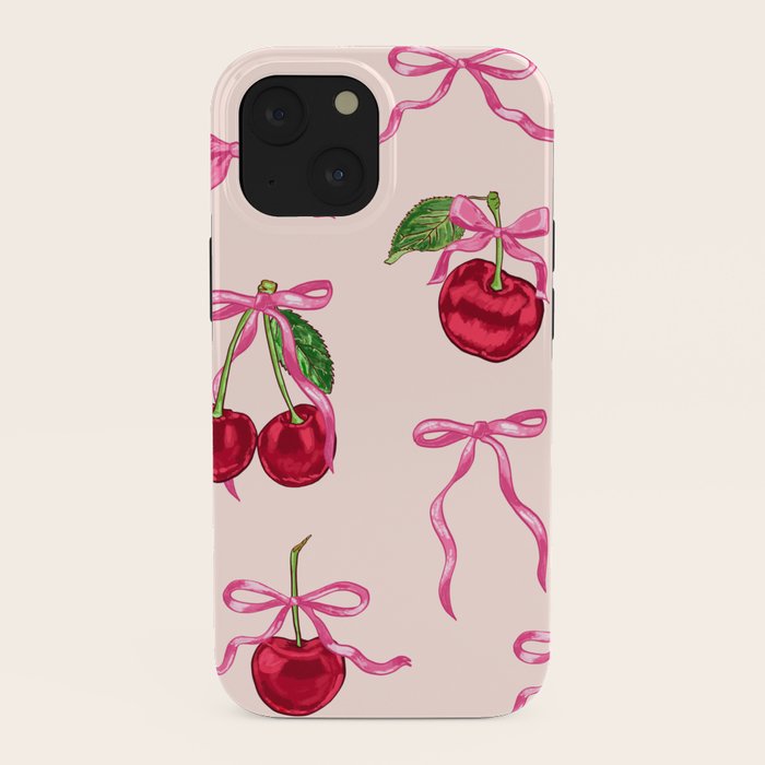 Cherries & Bow Coquette Pack iPhone Case Gallery Image 38