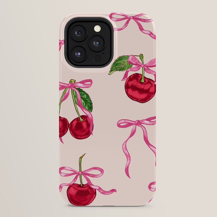 Cherries & Bow Coquette Pack iPhone Case Gallery Image 24