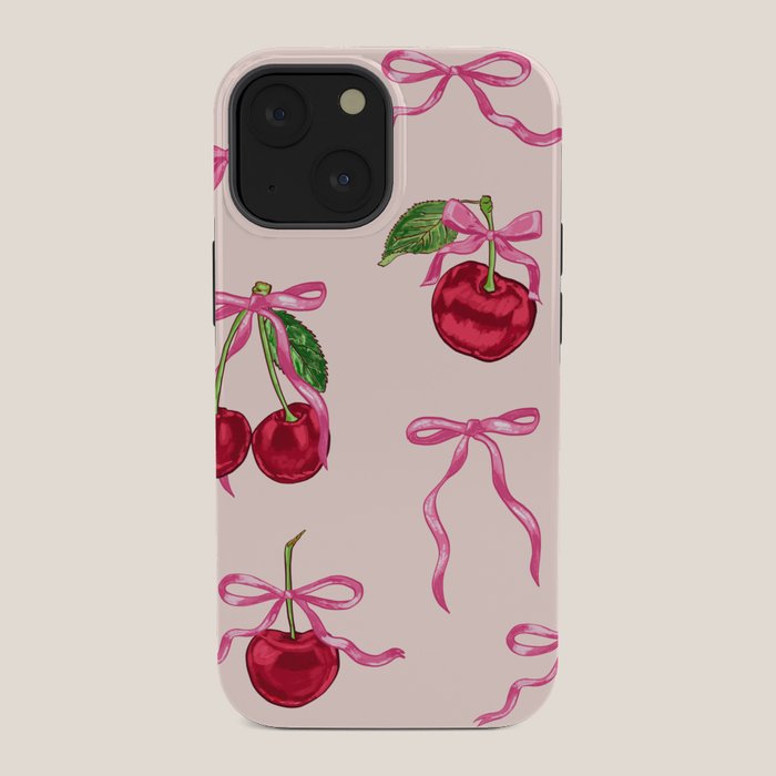 Cherries & Bow Coquette Pack iPhone Case Gallery Image 34