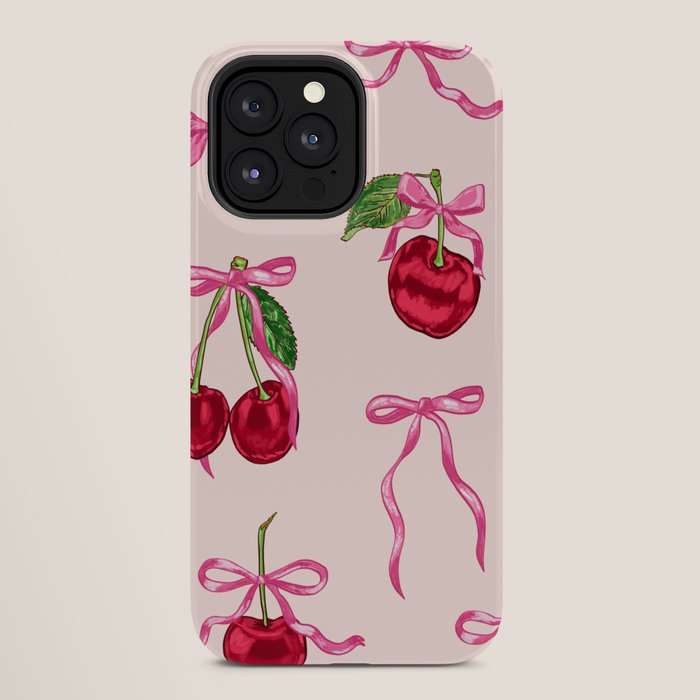 Cherries & Bow Coquette Pack iPhone Case Gallery Image 28