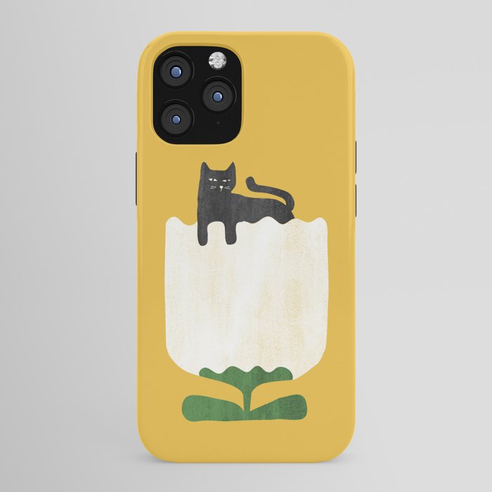 Still life with cat and flower iPhone Case Gallery Image 43