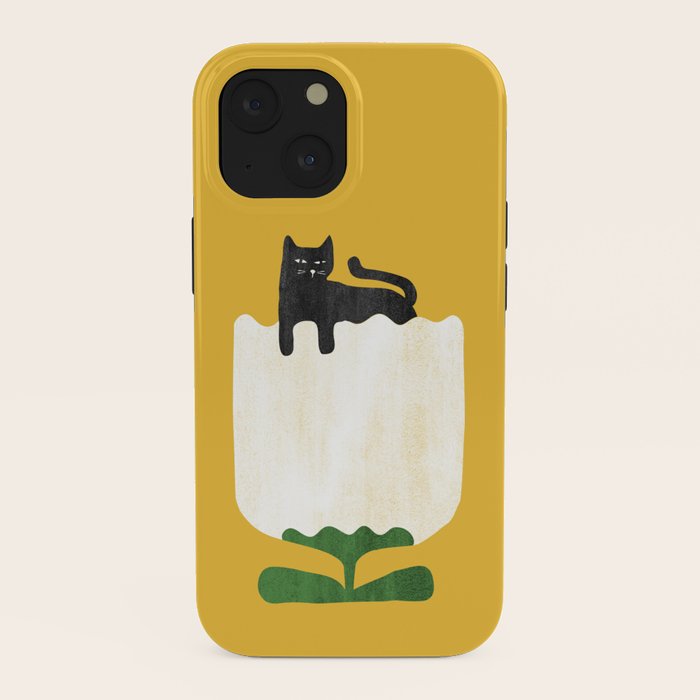 Still life with cat and flower iPhone Case Gallery Image 38