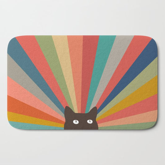 Cat Landscape 48 Bath Mat Gallery Image 2