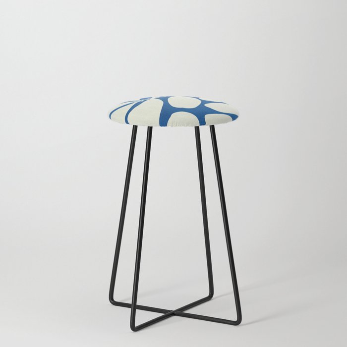 Abstract-botanical 33 Stool Gallery Image 3