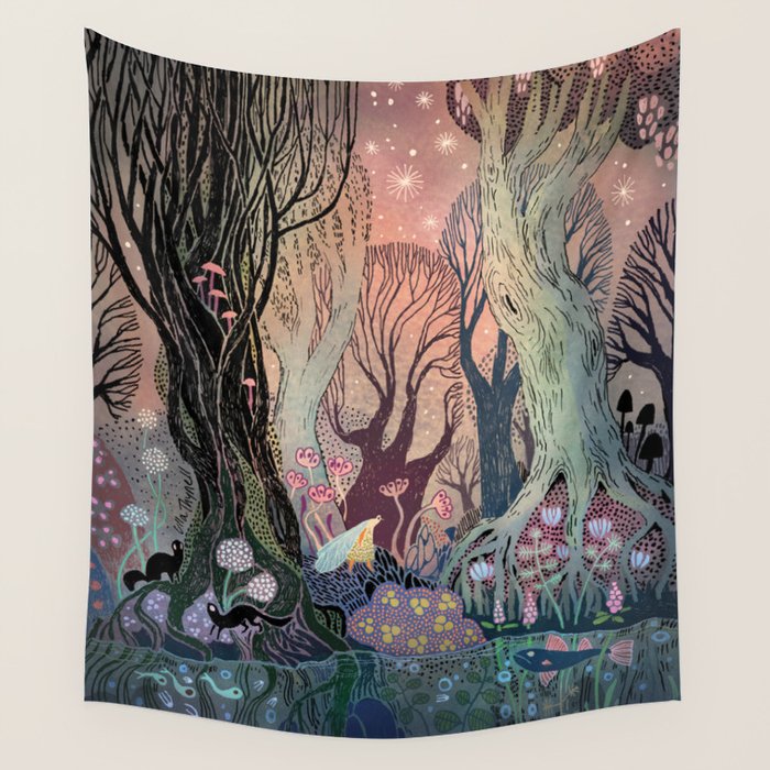 Swamp Tale Wall Tapestry Gallery Image 1