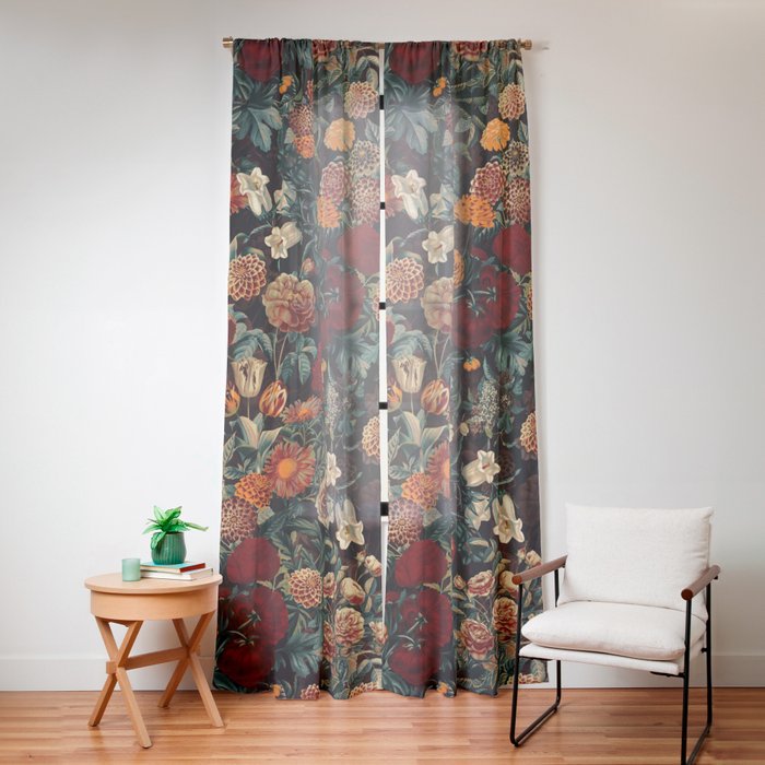 EXOTIC GARDEN - NIGHT XXI Window Curtain Gallery Image 16
