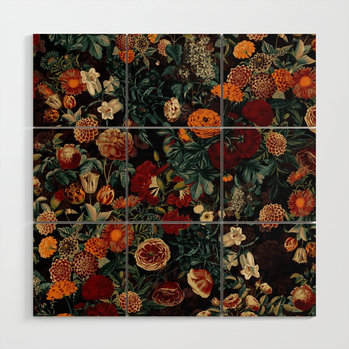EXOTIC GARDEN - NIGHT XXI Wood Wall Art Gallery Image 1