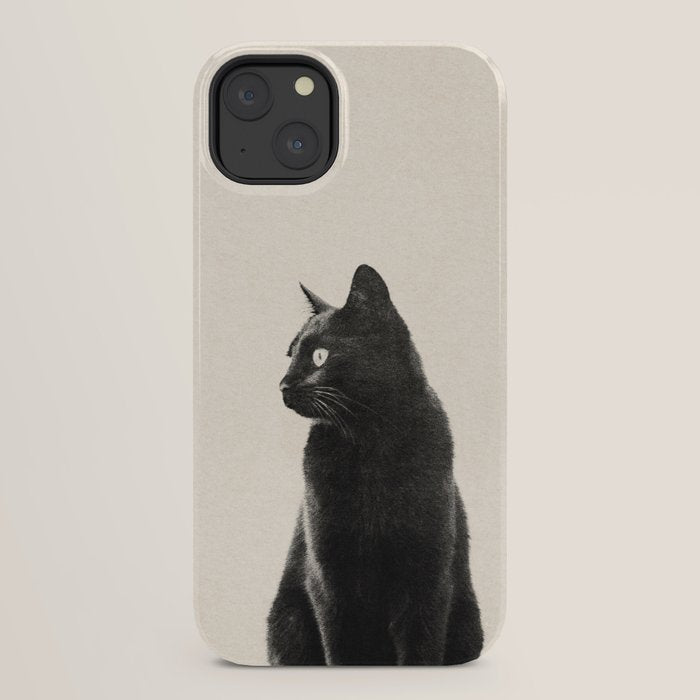 Black Cat iPhone Case Gallery Image 22