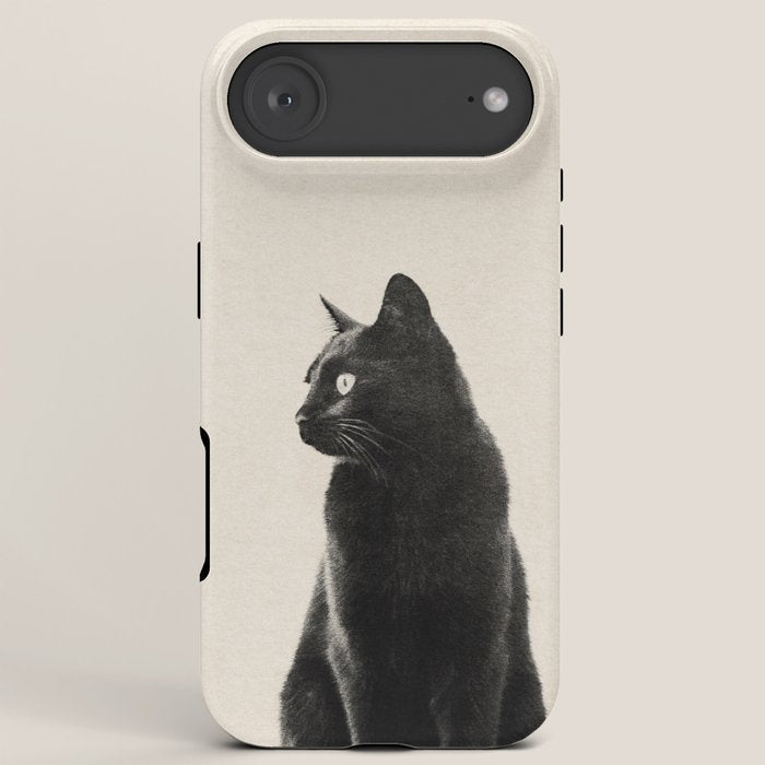 Black Cat iPhone Case Gallery Image 6