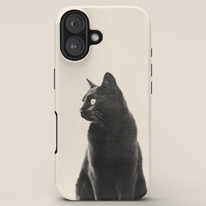 Black Cat iPhone Case Gallery Image 5