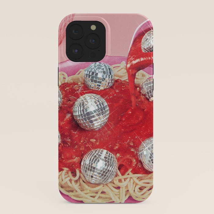 Spaghetti Disco Balls - Pink and Red iPhone Case Gallery Image 40
