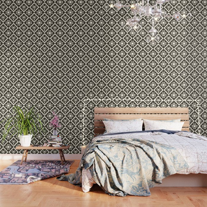 Bohemian Geometric Pattern 05B Wallpaper Gallery Image 1