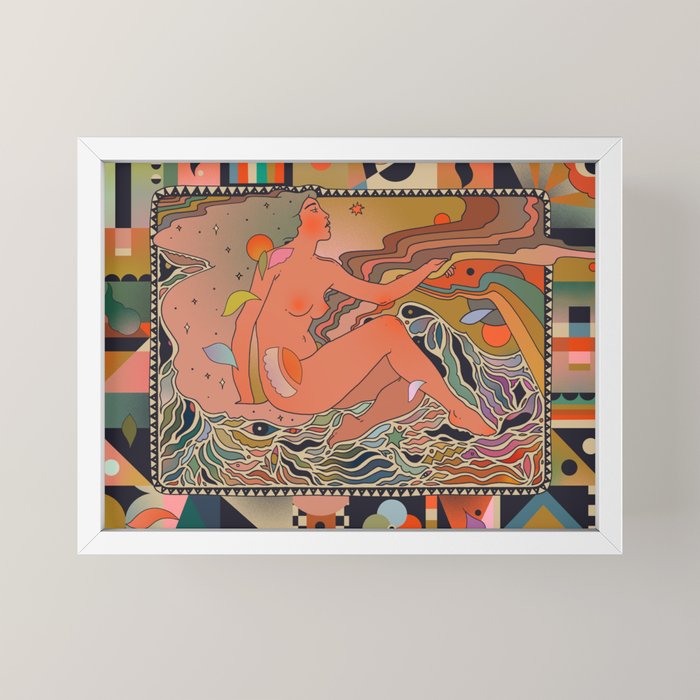 Dip Your Hands In The Sky Mini Art Print Gallery Image 4