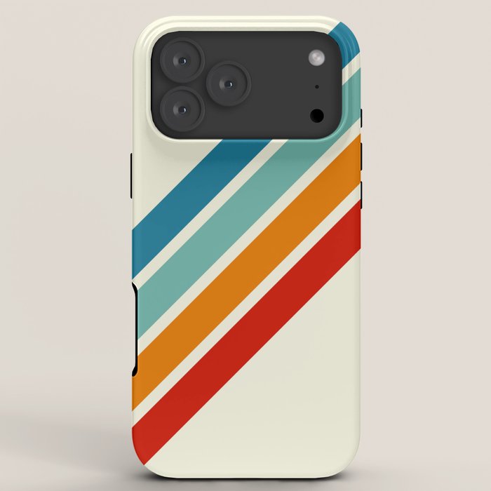 Alator - Classic 70s Retro Summer Stripes iPhone Case Gallery Image 8