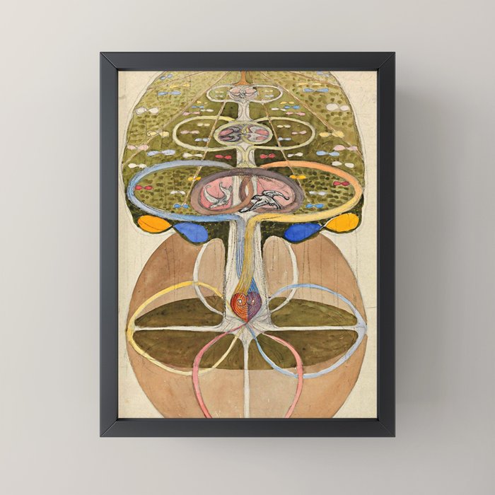 Hilma af Klint "Tree of Knowledge No. 1" Mini Art Print Gallery Image 3