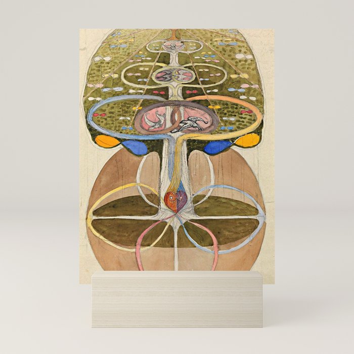 Hilma af Klint "Tree of Knowledge No. 1" Mini Art Print Gallery Image 5