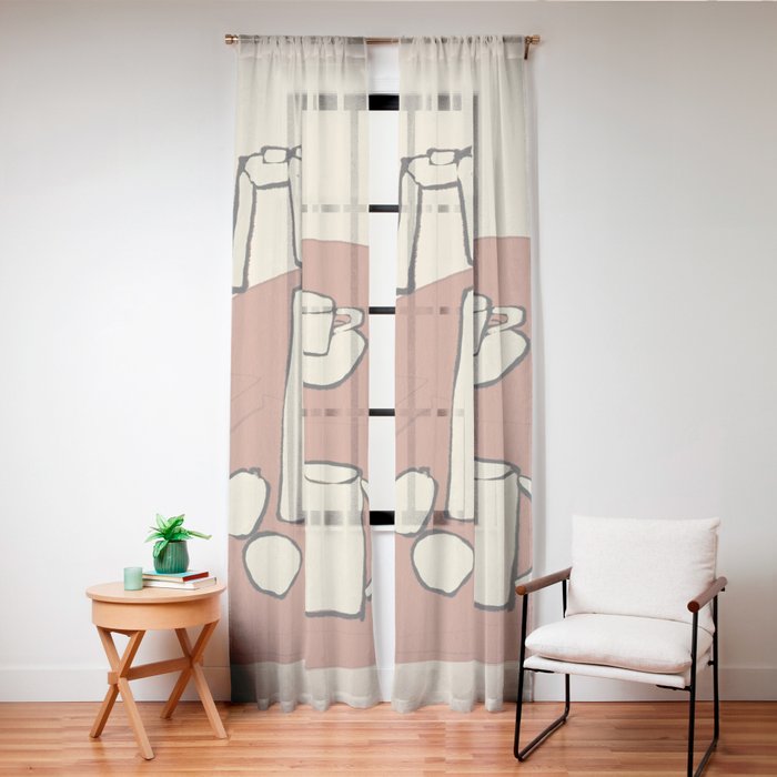 Coffee Time Window Curtain Gallery Image 24