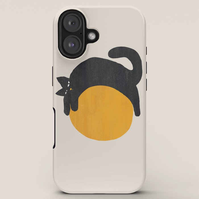 Cat with ball iPhone Case Gallery Image 5