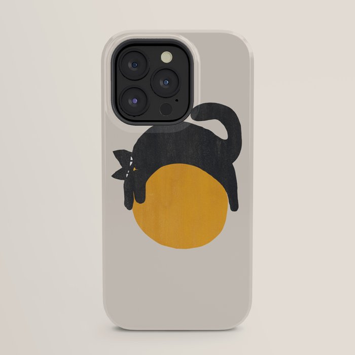 Cat with ball iPhone Case Gallery Image 23