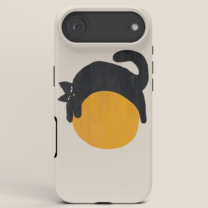 Cat with ball iPhone Case Gallery Image 6
