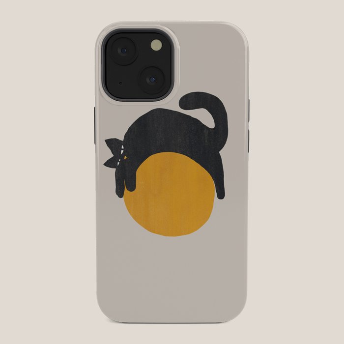 Cat with ball iPhone Case Gallery Image 34