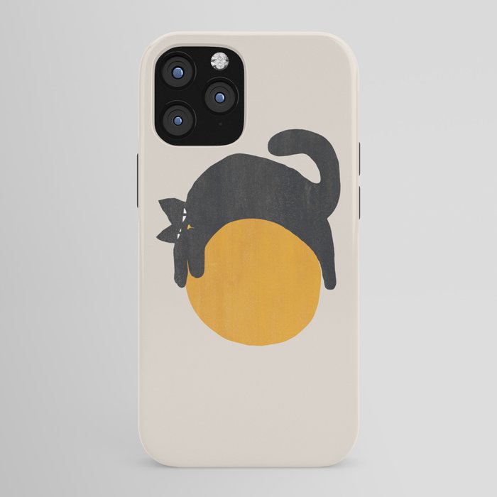 Cat with ball iPhone Case Gallery Image 43
