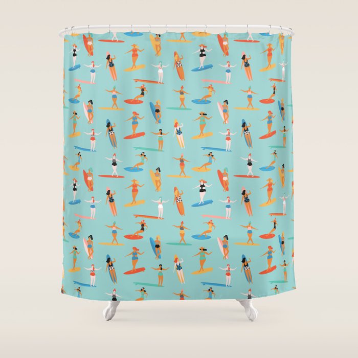Mermaids Shower Curtain Gallery Image 1